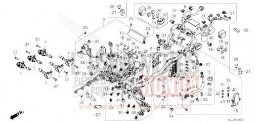 WIRE HARNESS GL1800DAP de 2023